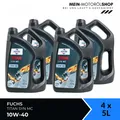 Produktbild: Fuchs Titan Syn MC 10W-40 MB 229.3 RN VW API SN Motoröl 4x5 Liter = 20 Liter