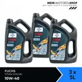 Produktbild: Fuchs Titan Syn MC 10W-40 MB 229.3 RN VW API SN Motoröl 3x5 Liter = 15 Liter