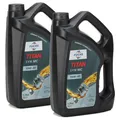 Produktbild: 10 Liter FUCHS TITAN SYN MC 10W40 Motoröl ACEA A3/B4 MB 229.3 VW 501.01 505.00