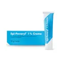 Produktbild: Epi-Pevaryl 1% Creme - wirksame Behandlung von häufigen Hautpilzinfektionen - Hautpilz Creme gegen Fußpilz, Ringelflechte, Candidose, Pityriasis versicolor - antimykotische Hautcreme - 30g Tube