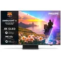 Produktbild: Philips Ambilight 55PUS8600 4K QLED Smart TV - 55 Zoll Display mit P5 Perfect Picture Engine Ultra HD, Titan OS, Dolby Vision und Dolby Atmos Sound [Energieklasse F]  12 Monate Disney+ gratis sichern!