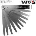 Produktbild: YATO Fühlerlehren Abstandslehre Fühllehre Ventillehre Blattlehre 0,02-1,00mm