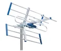 Produktbild: EDISION YAGI 8db Außenantenne Terrestrisch 21-48 UHF, 5G LTE Filter, für den Empfang von digitalen DVB-T/T2 Kanäle, TV Antenne, Frequenzbereich 470-694Mhz, Länge 47cm, LTE700, Blau