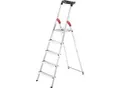 Produktbild: Stufen-Stehleiter Hailo L60 StandardLine, EN 131, mit Multifunktionsschale & Gelenkschutz, bis 150 kg, 5 Stufen