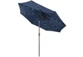 Produktbild: COSTWAY Sonnenschirm φ300 cm Gartenschirm, mit Solar LED Beleuchtung