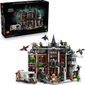 Produktbild: LEGO DC Batman Arkham Asylum - Bauset für Erwachsene – Modellbau mit detaillierter Inneneinrichtung, Lieferwagen & 16 Minifiguren - Batman, Robi...
