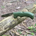 Produktbild: Herbertz Taschensäge olivgrün rostfrei Edelstahl Handsäge Taschenmesser 55003