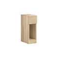 Produktbild: SoBuy Nachttisch mit 1 Schublade Holzfarbe 20x35x60cm Modern