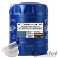 Produktbild: 20 LITER MANNOL MOTORÖL + HAHN 4-TAKT HD API SL SAE 20W-50 JASO MA/MA2