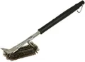Produktbild: Grillfürst Grillbürste Grillfürst Grillbürste Edelstahl, mit langem 3-fach Bürstenkopf und Schaber