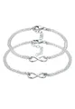 Produktbild: Elli Schmuckset Set Armband Mutter & Tochter Unendlichkeit 925 Sterling Silber
