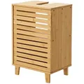 Produktbild: [en.casa] Waschbeckenunterschrank, Natur, Holz, Bambus, 40x60x30 cm, Badezimmer, Badezimmerschränke, Waschbeckenunterschränke
