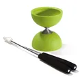 Produktbild: Eureka Gummi -Diabolo mit Aluminiumstäbchen - Grün