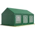 Produktbild: Party-zelt Festzelt 3x6 M Garten-pavillon -zelt Pvc Plane 700 N In Dunkelgrün Wasserdicht