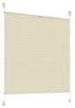 Produktbild: Plissee creme 100cm x 120cm Klemmfix Wabenplissee Faltrollo Plisseerollo Plisee