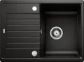 Produktbild: Blanco ZIA 45 S Compact Einbauspüle SILGRANIT schwarz 526008