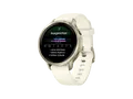 Produktbild: GARMIN Venu 4 41 mm Smartwatch Edelstahl und faserverstärktes Polymer Silikon, 18 mm, Handgelenkumfang 110-195 Beige/Lunargold
