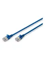 Produktbild: DIGITUS patch cable - 1 m - blue - Blau - 1 meter