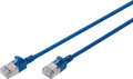 Produktbild: DIGI 1632A010SB - Cat.6a Patchkabel, F/FTP, blau, 1 m