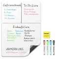 Produktbild: Whiteboard Folie Magnetisch für Kühlschrank A3 Magnettafel Für Küche Menü Woc...