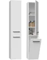 Produktbild: ibonto Hochschrank Badezimmerschrank: Elegantes & Praktisches Aufbewahrungsmöbel