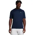 Produktbild: Under Armour® Trainingsshirt UA TECH 2.0 SS TEE Kurzarm-Design, mit Rundhalsausschnitt, atmungsaktiv blau XL (56/58)