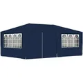 Produktbild: vidaXL Profi-Partyzelt mit Seitenwänden 4×6 m Blau 90 g/m2