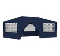 Produktbild: vidaXL Pavillon, Profi-Partyzelt mit Seitenwänden 4×6 m Blau 90 g/m²
