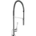 Produktbild: hansgrohe Axor Citterio Küchenarmatur 39840000  Semi-Pro, Schwenk-Auslauf, chrom