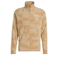Produktbild: Adidas Herren Terrex Multi Printed Full Zip Fleece Jacket, Cardboard/Blanch Cargo, M