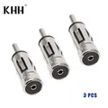 Produktbild: 3pcs Autozubehör Autoradio Antennenadapter Antennenadapter ISO auf DIN-Stecker