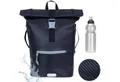 Produktbild: ELEPHANT Freizeitrucksack Time Bag aus Plane, Rucksack Laptoprucksack Daypack wasserabweisend + Trinkflasche