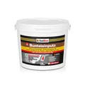 Produktbild: Isolbau - Buntsteinputz für Außen und Innen (Graphit, Rotbraun) 5 kg - BP85 Mosaikputz Dekorationsputz Frostsicher, Wasserfest, Stoßfest