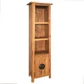 Produktbild: vidaXL Bad-Hochschrank Massivholz Kiefer 48x32x170 cm NEU