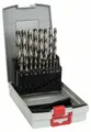 Produktbild: Bosch Professional HSS-G Spiralbohrer Metallbohrer-Set DIN 338 Ø1-10 mm 19tlg