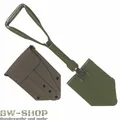 Produktbild: BUNDESWEHR KLAPPSPATEN NEU BW SPATEN FELDSPATEN DREIFACHSPATEN MIT TASCHE OLIV