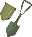 Produktbild: BW Klappspaten neues Bundeswehr Modell 3-tlg. Alu mit Tasche Spaten Schaufel