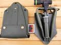 Produktbild: BW KLAPPSPATEN + Cree Zoom Taschenlampe Lampe Spaten Schaufel Hacke Schüppe