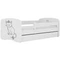 Produktbild: Raumhirsch Furniture Kinderbett, Weiß, Holzwerkstoff, 1-Sitzer, 1 Schubladen, Rechteckig, 80x180 cm, FSC 100%, Kinder- & Jugendzimmer, Kindermöbel, Kinderbetten, Kindereinzelbetten