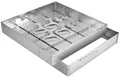 Produktbild: Schachtabdeckung Edelstahl 700x700 Höhe 80 mm Revisionsschacht Gullideckel Auspflasterbar EN - 124