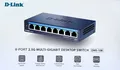 Produktbild: D-LINK D-Link DMS-108 Multi-Gigabit Unmanaged Desktop Switch 8x 2.5Gbit/s Ethern