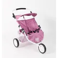 Produktbild: Bayer Chic 2000 697-62 Zwillings-Jogger Puppenwagen 