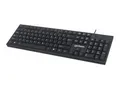 Produktbild: IC Intracom Manhattan - Tastatur - USB - Schwarz - retail