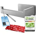 Produktbild: ® Toilettenpapierhalter ohne Bohren | Mit Abroll-Bremse | Extrem stabile Kleb...