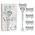 Produktbild: Gillette Venus für den Intimbereich Systemklingen 5er + Handstück Ersatzklingen