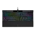 Produktbild: Corsair K70 RGB PRO Mechanische Gaming-Tastatur mit PBT DOUBLE SHOT PRO-Tastenkappen CHERRY MX Red, Kabelgebunden, USB, Mechanischer Switch, QWERTY... - Schwarz