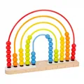 Produktbild: SMALL FOOT Motorikschleife und Abakus Regenbogen Rechenschieber