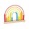 Produktbild: Motorikschleife Regenbogen für Babys Holzspielzeug