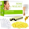 Produktbild: Nasenwachs Set Haarentfernung Nasenhaar Entferner Wachspinzette 100g