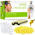Produktbild: Nasenhaarwachs 100g 20 Applikatoren 10 Holz